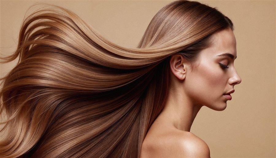 Lissage brillance — avant après HAVA HAIR CARE